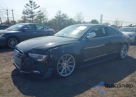 2013 Audi S5 3.0T Premium Plus из США, поврежденный, VIN WAUGGAFR9DA039558